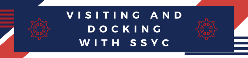 Red Blue and White Modern Stripes Nautical Invitation 1